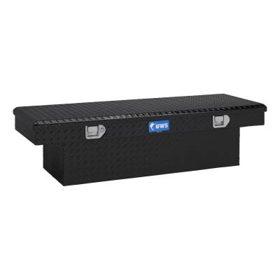 UWS - UWS 54in. Aluminum Single Lid Crossover Toolbox Black (TBS-54-BLK)