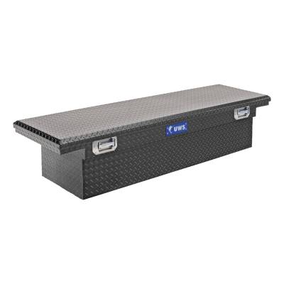 UWS - UWS 69in. Aluminum Single Lid Crossover Toolbox Pull Handle Low Profile Matte Bl (TBS-69-LP-PH-MB)