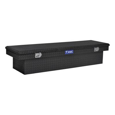 UWS - UWS 69in. Aluminum Single Lid Crossover Toolbox Matte Black (TBS-69-MB)