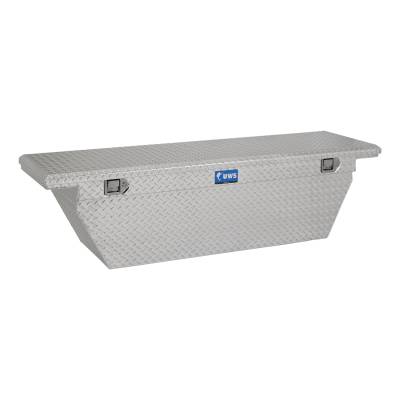 UWS - UWS 69in. Aluminum Single Lid Crossover Toolbox Deep Low Profile Angled (TBSD-69-A-LP)