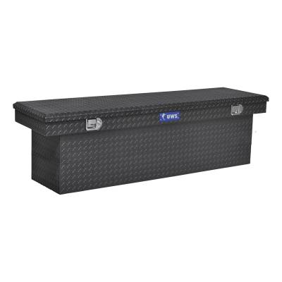 UWS - UWS 69in. Aluminum Single Lid Crossover Toolbox Deep Black (TBSD-69-BLK)