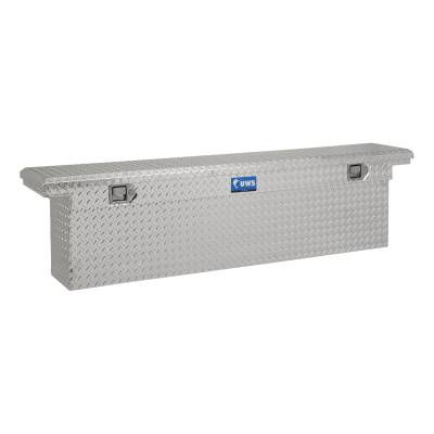 UWS - UWS 69in. Aluminum Single Lid Crossover Toolbox Deep Slim Line Low Profile (TBSD-69-SL-LP)