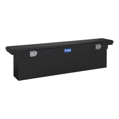 UWS - UWS 69" Slim-Line Crossover Truck Tool Box (TBSD-69-SL-LP-B)