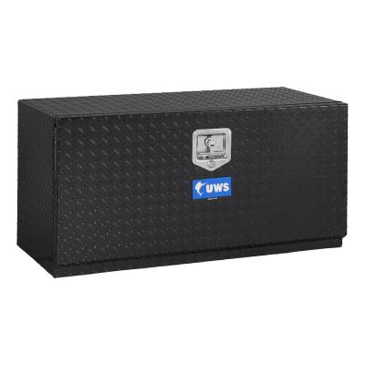 UWS - UWS 36in. Aluminum Underbody Tool Box Single Door Black (TBUB-36-BLK)