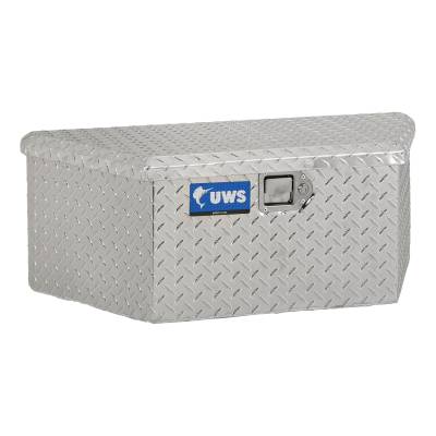 UWS - UWS 34in. Aluminum Trailer Chest Box Chest Low Profile (TBV-34-LP)