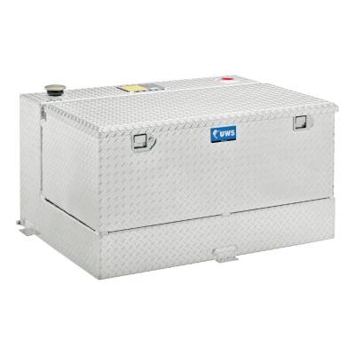 UWS - UWS Aluminum Transfer Tank 100 Gallon Combo Tank Bright (TT-100-COMBO)