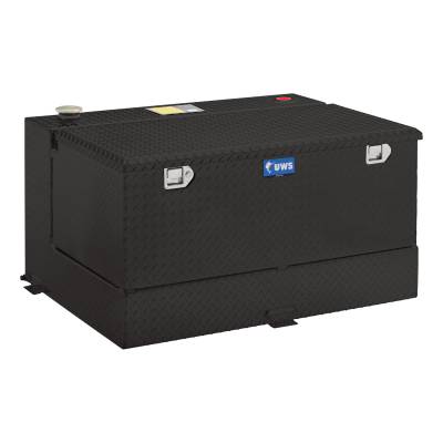UWS - UWS Aluminum Transfer Tank 101 gallon combo tank black (TT-101-COMBO-BLK)