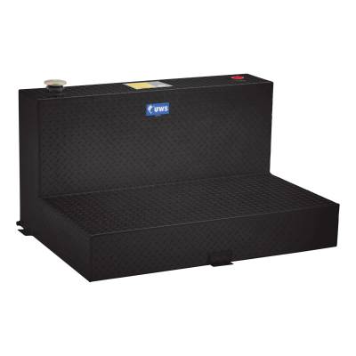 UWS - UWS 50-Gallon L-Shape Transfer Tank (TT-50-L-T-P-BLK)