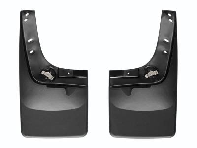Weathertech - WeatherTech No Drill MudFlaps with flares, Does not fit F-550 Black 2008 - 2010 Ford F-250/F-350 110012