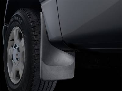 Weathertech - WeatherTech No Drill MudFlaps No Fender Flares/lip moulding Black 2015 - 2016 Chevrolet Colorado 110049