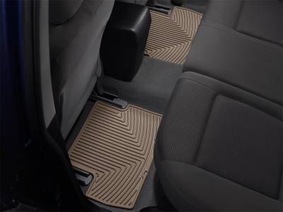 Weathertech - All Weather Floor Mats  Tan; Requires Trim For Vehicles w/Optional Subwoofer