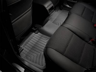 Weathertech - WeatherTech Rear FloorLiner No fit: 4x4 manual Xfer case Black 1999 - 2010 Ford F-250 Super Duty Crew 440022