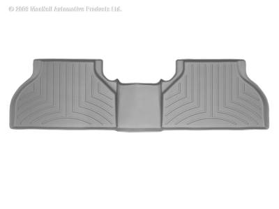 Weathertech - WeatherTech Rear FloorLiner Fits with OEM Rear Under Seat Storage Grey 2014 - 2015 Chevrolet Silverado 1500 465424