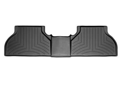 Weathertech - WeatherTech Rear FloorLiner Fits Double Cab Only; Fits 1500 models only Black 2014 - 2018 Chevrolet Silverado 445423