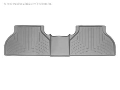 Weathertech - WeatherTech Rear FloorLiner Fits Double Cab Only; Fits 1500 models only Grey 2014 - 2018 Chevrolet Silverado 465423