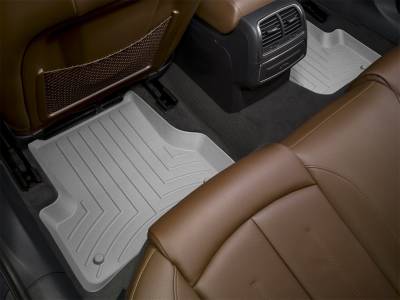 Weathertech - WeatherTech Rear FloorLiner No fit: chassis cab Grey 2007 - 2013 Chevrolet Silverado Extended Cab 460669