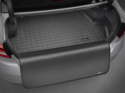 Weathertech - Cargo Liner w/Bumper Protector  Trim Line Allows Fitment In Vehicles w/Cargo Mounted Subwoofer; Black