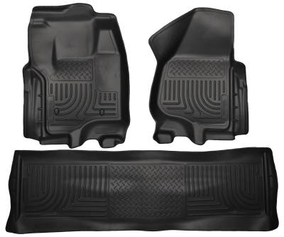 Husky Liners - HUSKY  X-act Contour Series  2nd Seat Floor Liner