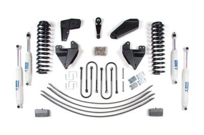 BDS - BDS Suspension Lift Kit  4in Front Std Cab/2in Rear Block (501H)