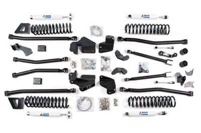 BDS - BDS 6.5 Inch Lift Kit w/NX2 Shocks Long Arm Jeep Wrangler JK (07-18) 4-Door (1409H)