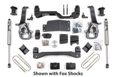 BDS - BDS Suspension Lift Kit  6in Front/4in Rear Block (624H)