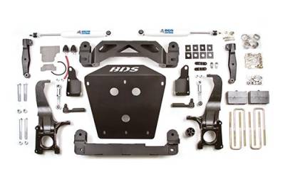 BDS - BDS 7 Inch Lift Kit w/NX2 Shocks for Toyota Tundra (07-15) 2/4WD (813H)
