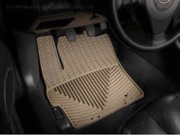 Weathertech - WeatherTech Front FloorLiner First vehicles with 1st row Bench seats and Non-Flow-Through Console Tan 2017 - 2022 Ford F-250/F-350/F-450/F-550 4510321