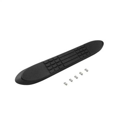 Tuff Bar - TUFF BAR Step Pad 3in Pad/Clips Black (1-0001)