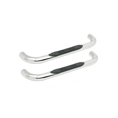 Tuff Bar - TUFF BAR 3in Step Bar Round F-150/250LD Reg Cab 1997-04 Stainless Steel (1-0011)