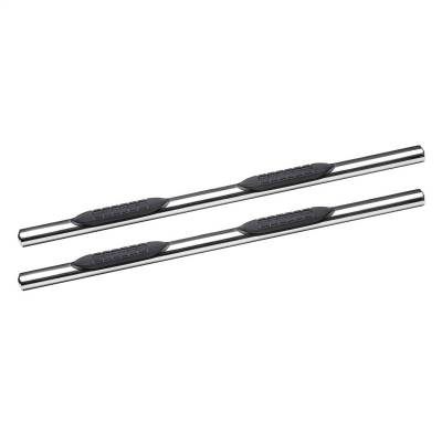 Tuff Bar - TUFF BAR 4in Oval Straight Tube   2015-2022  Colorado/Canyon Ext Cab   Stainless Steel  (5-40004)
