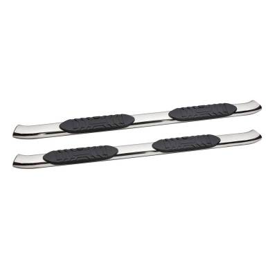Tuff Bar - TUFF BAR 5in Oval Straight Tube  1999-2016    F-250/350/450/550   Supercab   Stainless Steel  (5-50131)