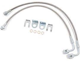 Zone - ZONE  Front  Stainless Steel  Brake Lines  (Pair)  07-18 Wrangler JK  (ZONJ5403)