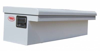 RKI - RKI 48" Steel Side Box Low Profile Wide White (48SLPW)
