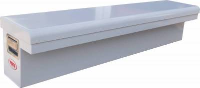RKI - RKI 61" Steel Side Box Low Profile White (61SLP)