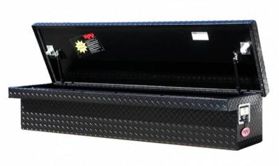 RKI - RKI 61" Aluminum Side Box Low Profile Wide Black (61SLPWAB)