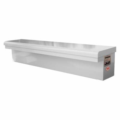 RKI - RKI 65" Steel Side Box Low Profile White (65SLP)