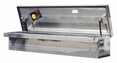 RKI - RKI 65" Aluminum Side Box Low Profile Wide (65SLPWA)