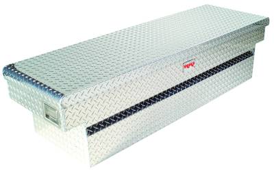 RKI - RKI Aluminum Cross Box Single Lid 30" Wide Deep White-Fullsize (C63WDAW)