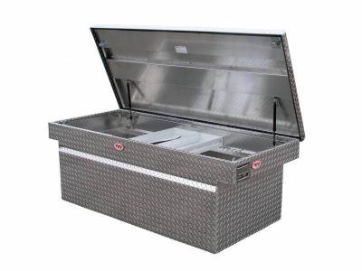 RKI - RKI Aluminum Cross Box Single Lid 30" Wide Deep -Fullsize Trucks (C63WDA)