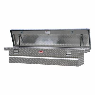 RKI - RKI Aluminum Cross Box Single Lid Low Profile Narrow -Fullsize Trucks (C63LPNA)