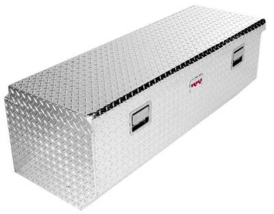 RKI - RKI Aluminum Chest Box Single Lid W/Offset White F/Fullsize (M58U-1NMAW)