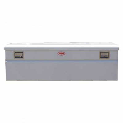 RKI - RKI Steel Chest Box Single Lid White F/5th Wheel Trailer (M60FW-1NM)