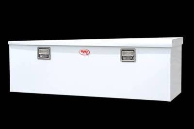 RKI - RKI Steel Chest Box Single Lid White F/8ft Beds (M60-1NM)