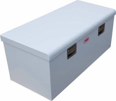 RKI - RKI Steel Chest Box Single Lid White F/Sportside/Midsize (M45-1NM)