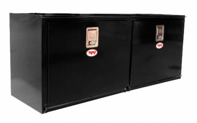 RKI - RKI Steel Underbody Box 60x24x18 2 Doors Black (H602418-2)