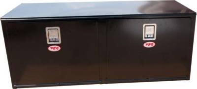 RKI - RKI Steel Underbody Box 60x24x24 2 Doors Black (H602424-2)