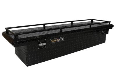 Cam-Locker - Cam-Locker CAM 54" Crossover Low Profile Gloss Black w/Rail (TBCAM_S54LP_RLGB)