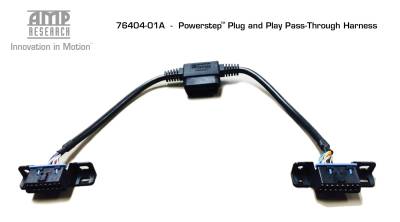 AMP Research - AMP Plug-n-Play Pass Through Harness Only (76404-01A)