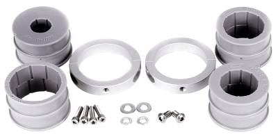 Daystar - Daystar Billet Auminum Roll Bar Clamps With Kevlar Infused Polyurethane Adapters