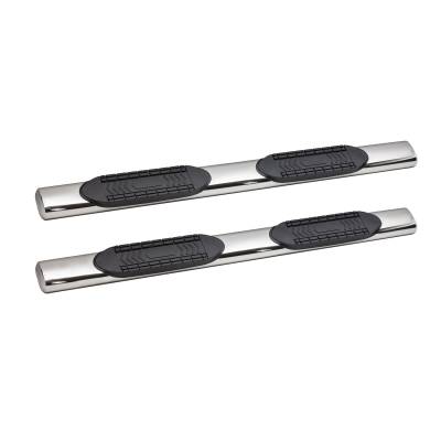 Tuff Bar - TUFF BAR 6in Oval Straight Tube   2009-2023Classic  RAM  1500  &  2010-2023  RAM  HD  Crew Cab  Stainless Steel  (5-60653)